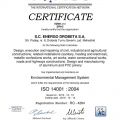 Certificat IQNET - ISO 14001.2004